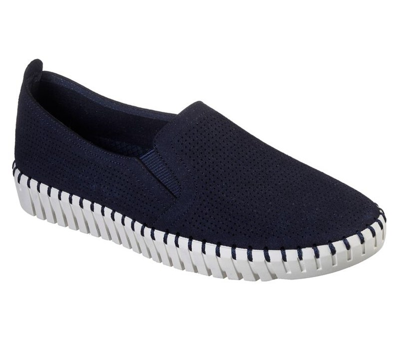 Skechers Sepulveda Blvd - Envelop - Womens Flats Shoes Navy [AU-WB6070]